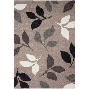 Tapis salon et chambre tissé motif floral SATO