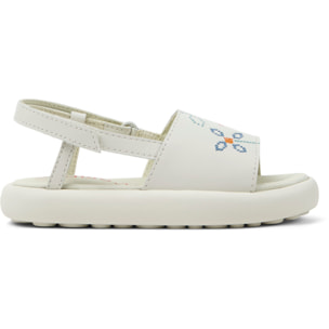 Sandalias - CAMPER Pelotas Flota Sandal Twins - Blanco - Cuero liso