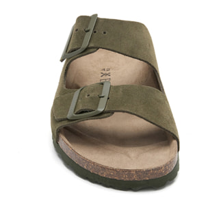 SANDALIA BABUNKERS VERDE