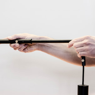 WHIZZ Aplique extensible oro satinado y negro