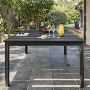 Table de jardin extensible aluminium 12 places KARO