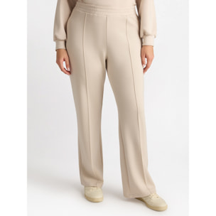 Fiorella Rubino - Pantaloni in felpa - Beige