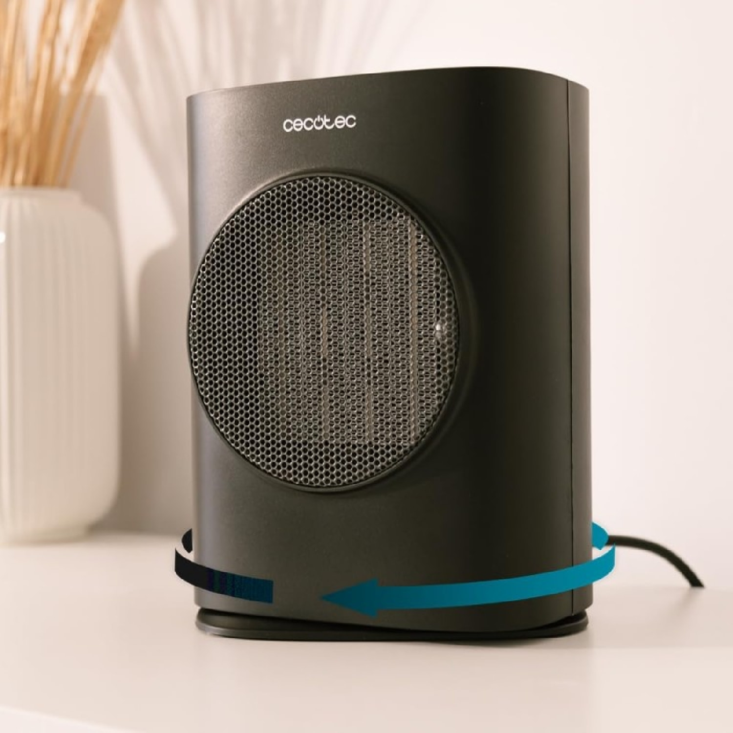 Cecotec Calefactor cerámico de sobremesa ReadyWarm 1570 Max Ceramic Rotate Smart