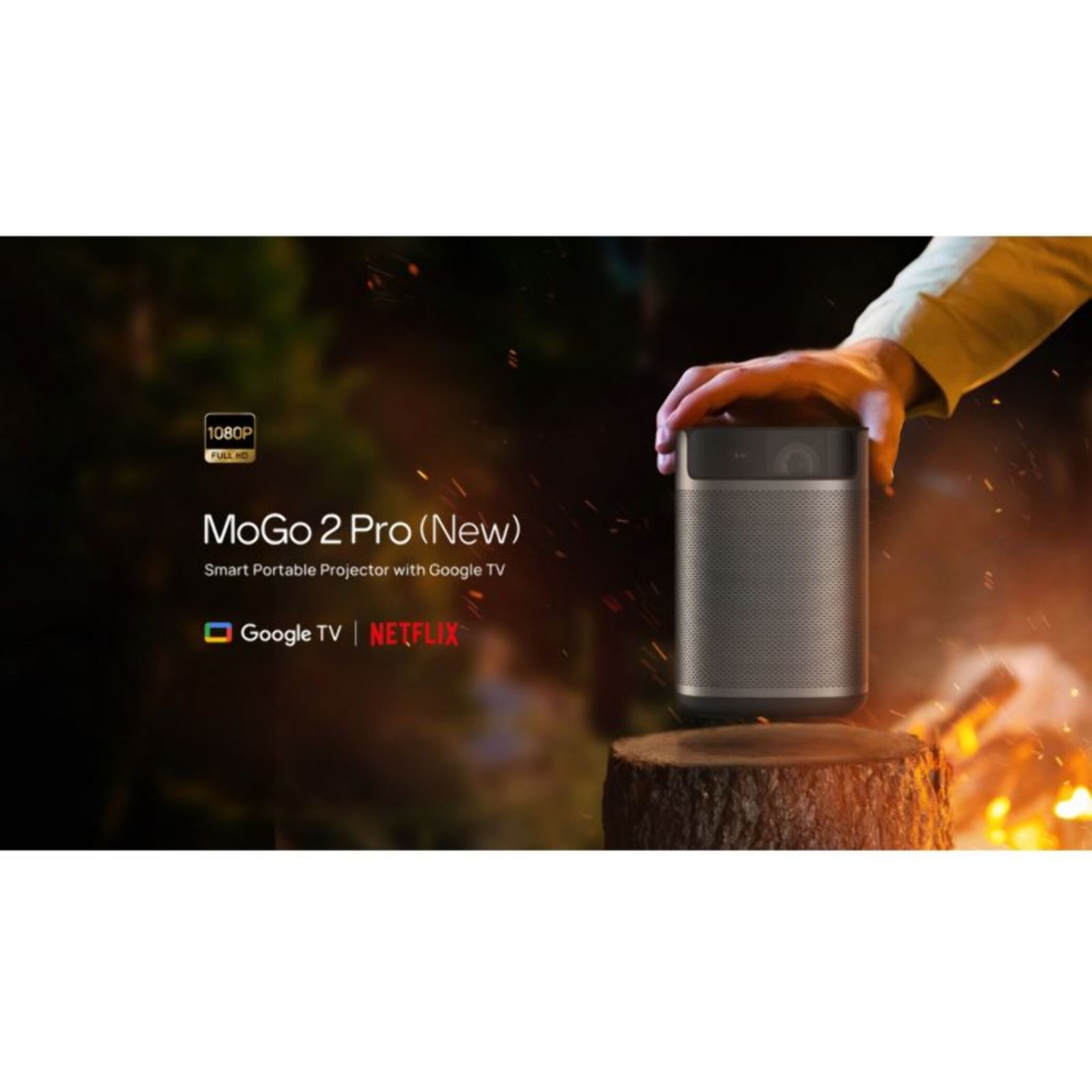 Vidéoprojecteur portable XGIMI MoGo 2 Pro Gen 2 Full HD 1080p 430 lumens - Google TV