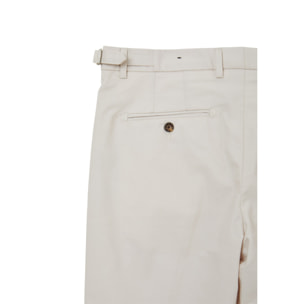 Pantalone chino tinta unita