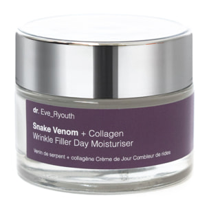 Crema de día con veneno de serpiente y colágeno para rellenar arrugas
