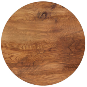 VINILIKO, set de 4 individuales de mesa Madera cerezo 4u-[Diam] 40 cm