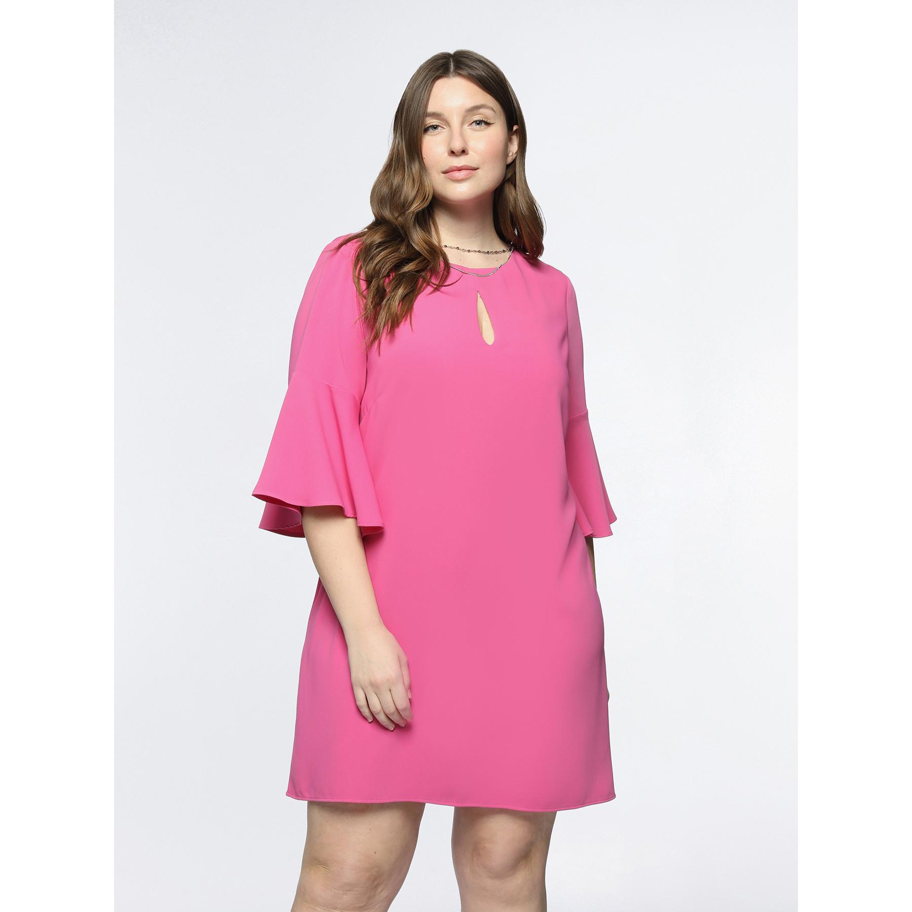 Fiorella Rubino - Vestido con collar - Rosa