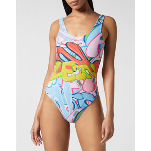 PHILIPP PLEIN Monokini BOMBING GRAFFITI