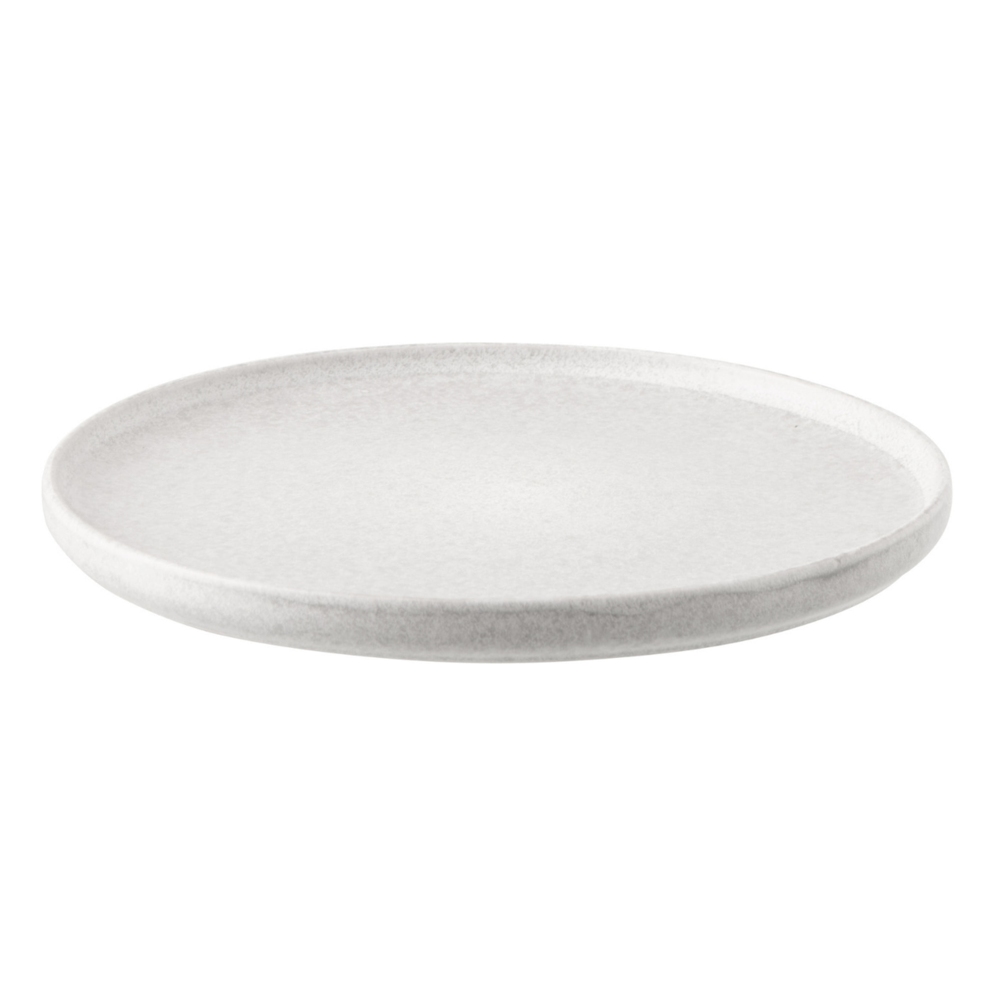 J-Line Assiette Luna - céramique - gris clair - large