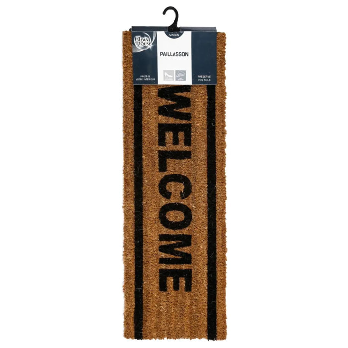 Paillasson coco welcome 25X75