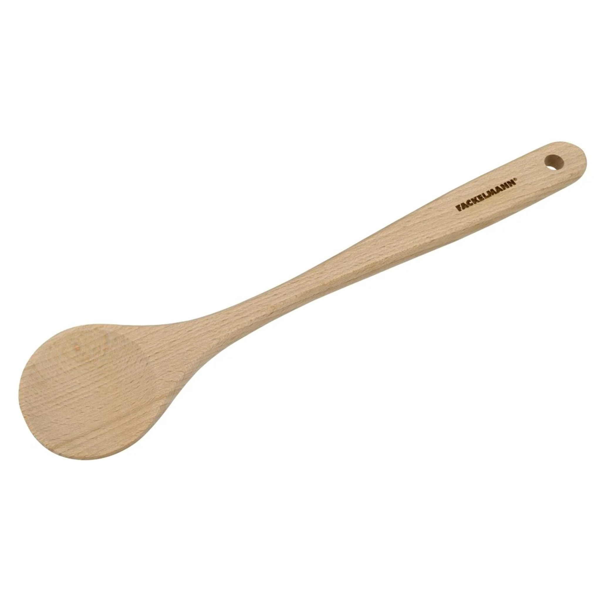 Ensemble de 2 Cuillères de cuisine en bois FSC Fackelmann Eco Friendly