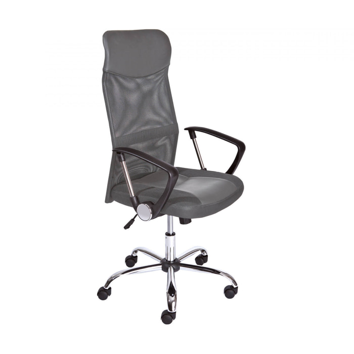 Sedia da ufficio regolabile in altezza, 62 x 115 x 66, Nero