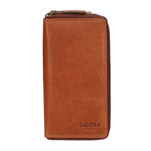 portafoglio unisex In Vera pelle Made in India 10x19x3,5 cm