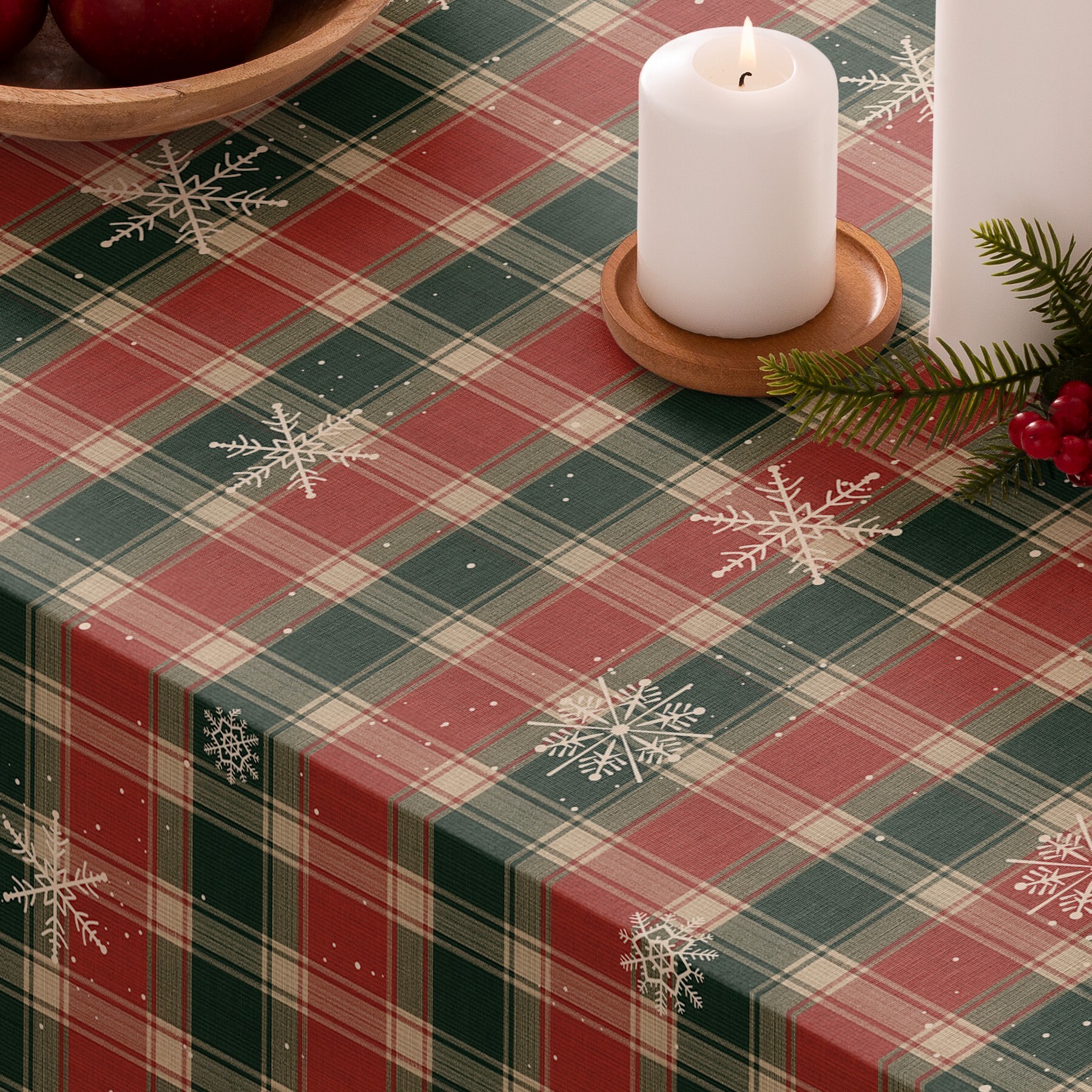 Mantel antimanchas BUDDY ROJO