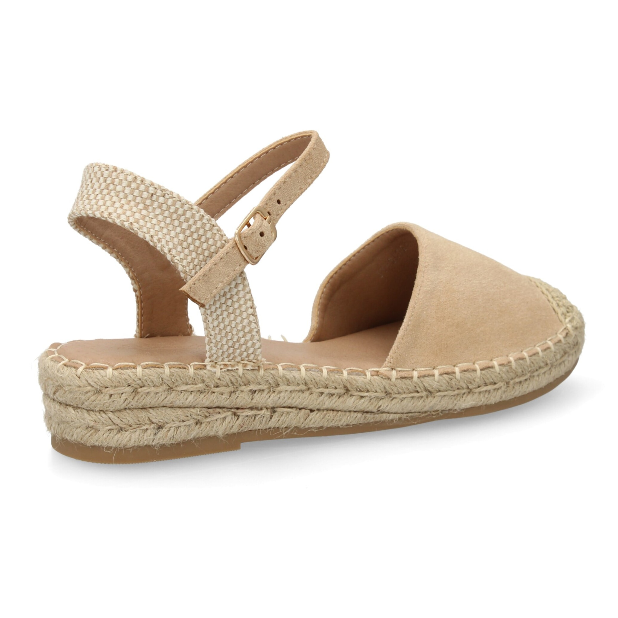 Alpargata mujer yute comoda cierre de hebilla