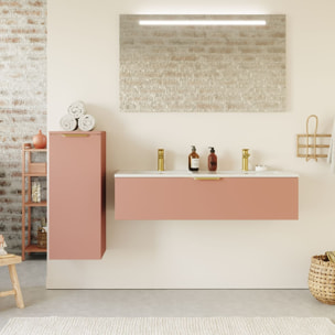 Ensemble double vasque 1 tiroir + miroir - VENICE