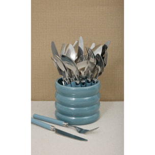 Ménagère Elsa bleu