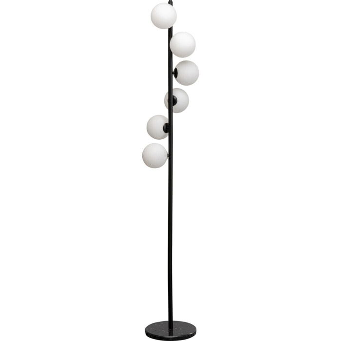 Lampadaire Scala Balls 160cm noir et blanc Kare Design
