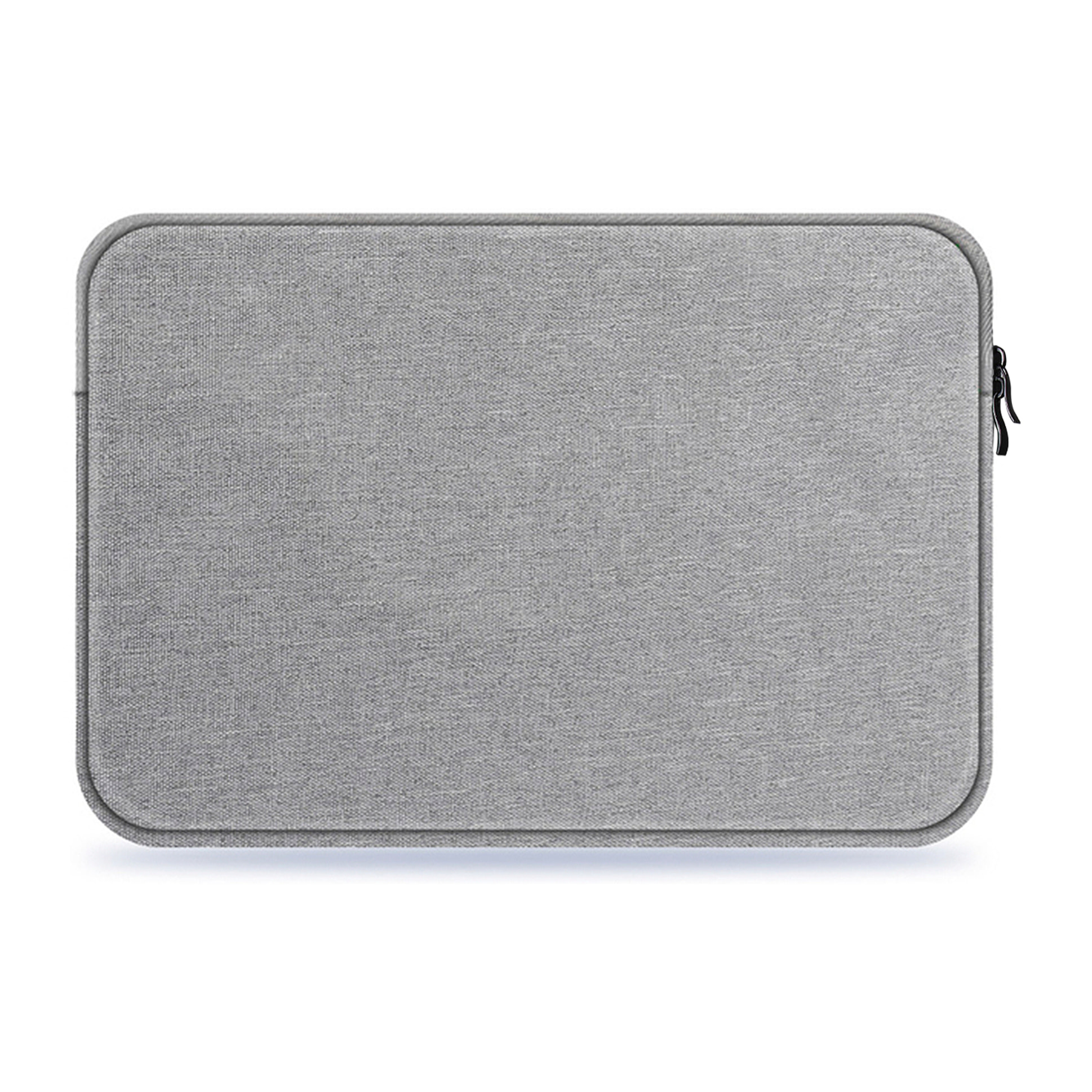 Custodia universale in neoprene per tablet da 12 pollici. Finitura Velvet con trattamento idrorepellente idrorepellente. Chiusura con cerniera.