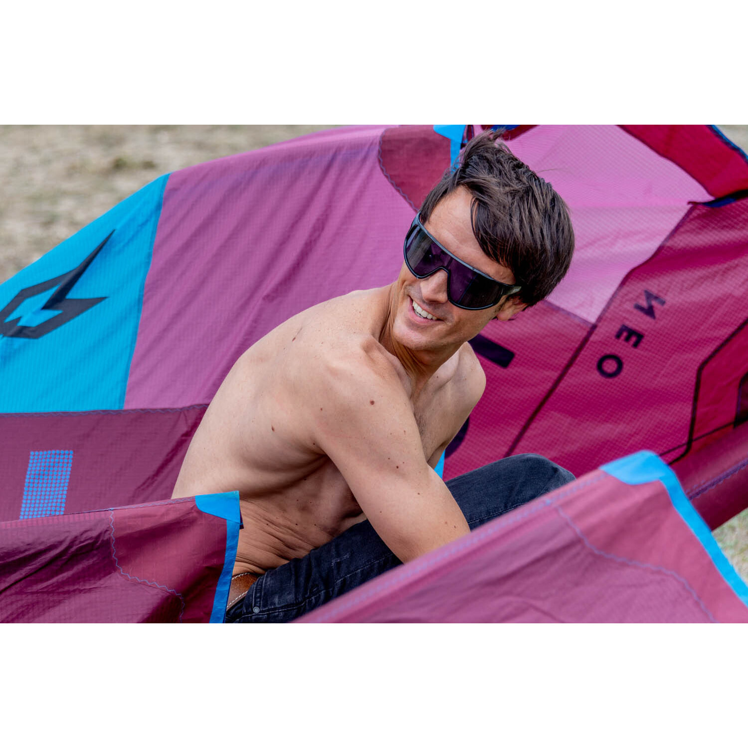 GAFAS DE WATER SPORT OCEAN KILLY WATER de color Negro