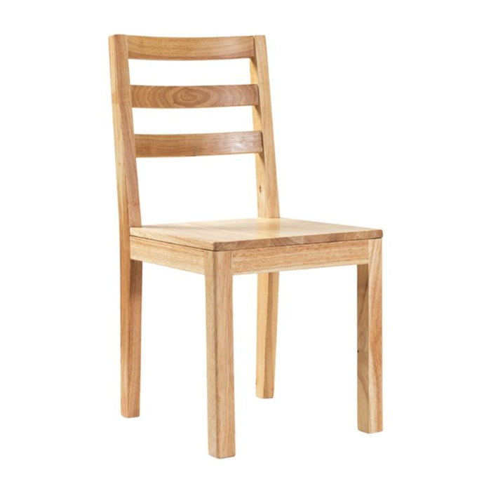 Liona -bois massif d'hévéa-couleur naturel 45 x 85 x 48 cm