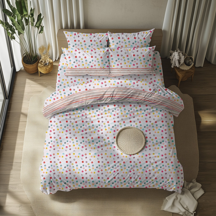 CASA MATTA Completo Letto Dec Carosello in Policotone