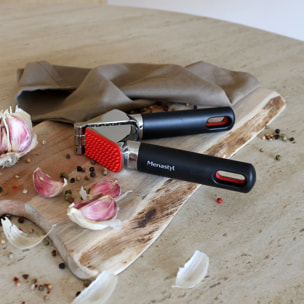 Presse ail en acier inoxydable DELUXE