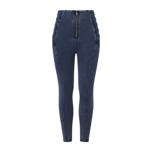 Jeggings WR.UP 7/8 vita alta con decoro sui fianchi