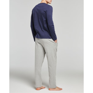 Pigiama lungo caldo cotone Walter
