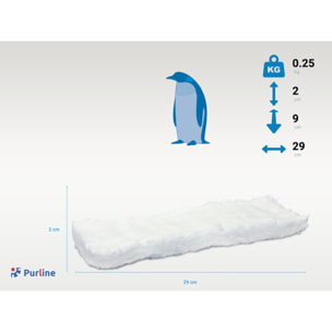 Fibre céramique 29x9cm pour cheminées à l'éthanol