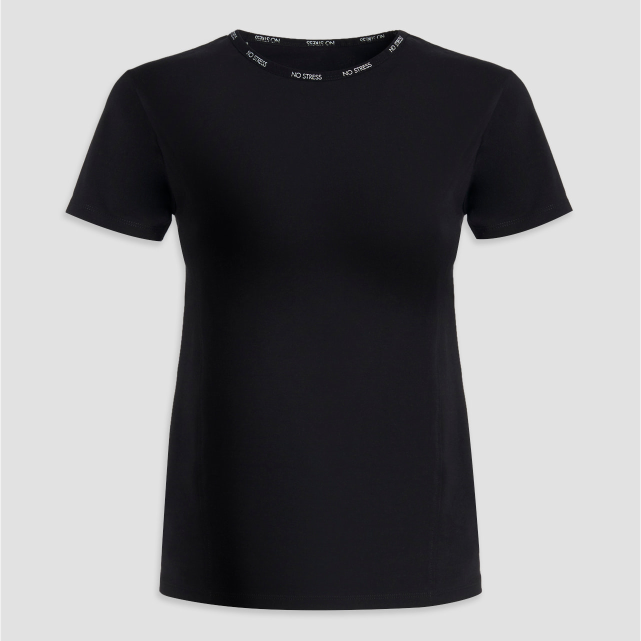 T-shirt donna no stress slim fit cotone