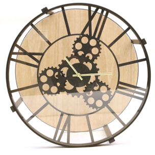 Table D Appoint Horloge 50.5x50.5x49cm