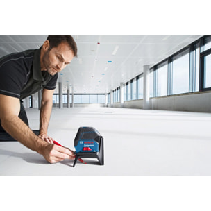 Laser GCL 2-15 point et ligne 15 m - BOSCH - avec pile et sacoche - 0601066E00
