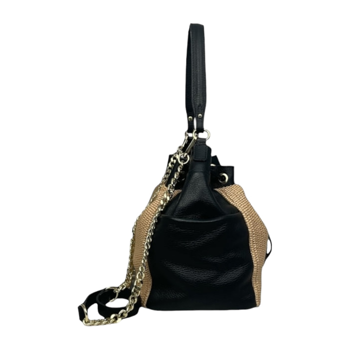 Bolso de hombro Cheval Firenze Creta Negro