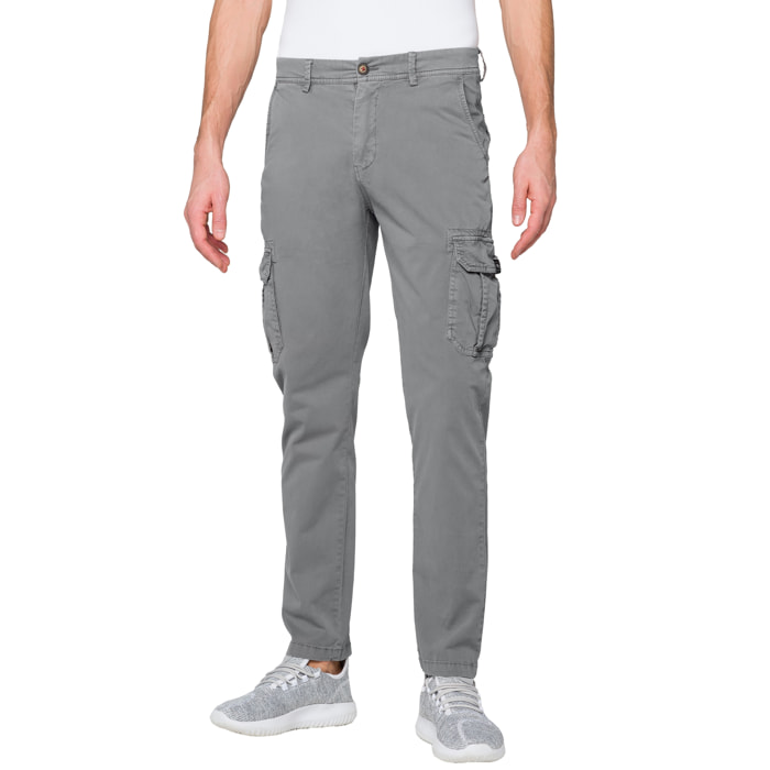 Pantalone cargo Hot Buttered Jasper grigio chiaro