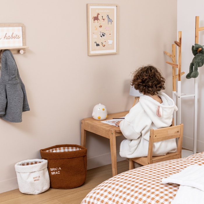 Lot de 2 paniers enfant Cali bouclette D29 36cm
