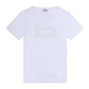 T-shirt con Logo FREDDY su Grafica Ondulata