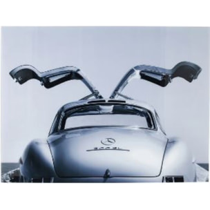 Tableau en verre voiture de collection 120x80cm Kare Design