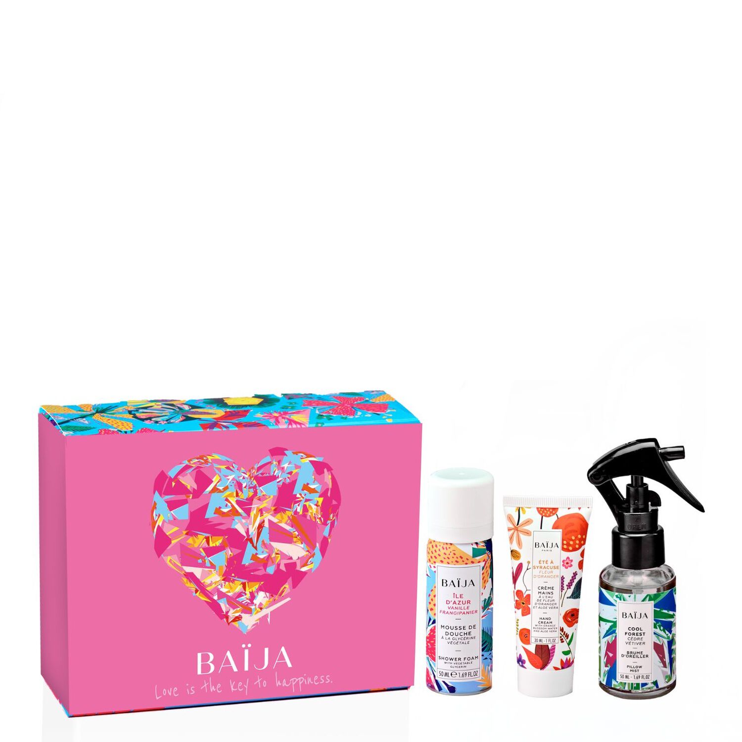Ile d'Azur - Coffret Mousse de Douche 50ml + 2 Produits