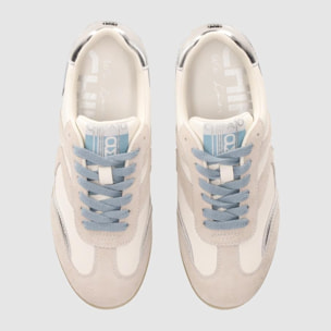 Deportivos de Piel - Jeans - Tacón: 1 cm