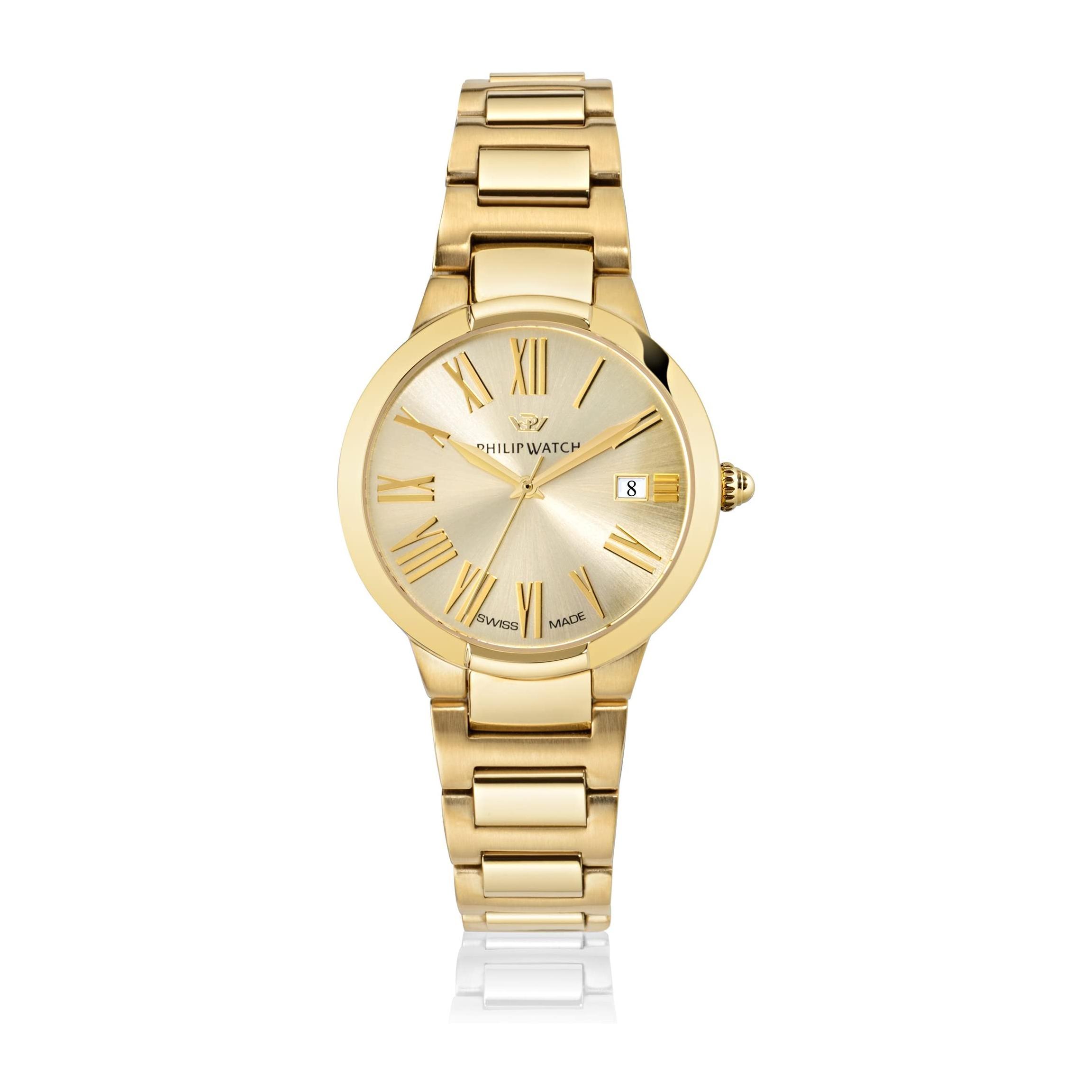 Orologio Philip Watch Acciaio Gold