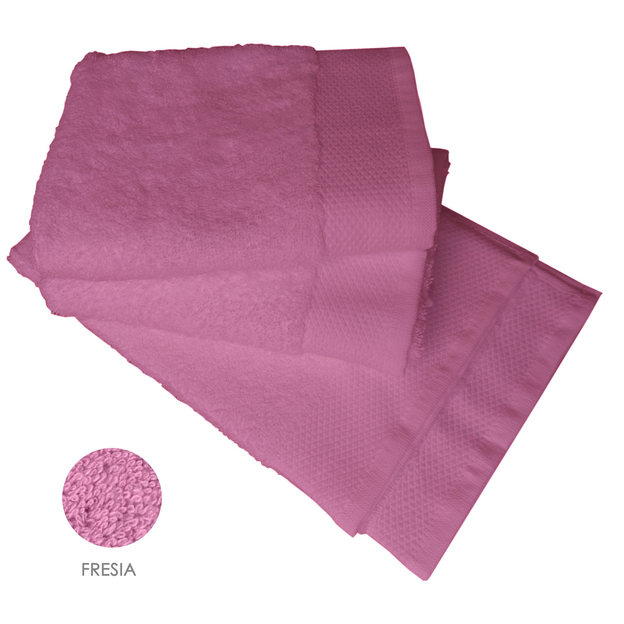 Set asciugamano ospite 3 pezzi fresia