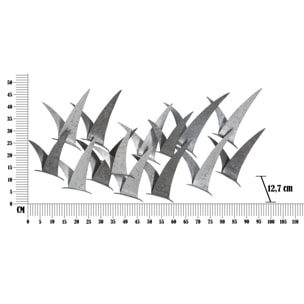 PANNELLO IN FERRO GABBIANI CM 93X12,7X47,6