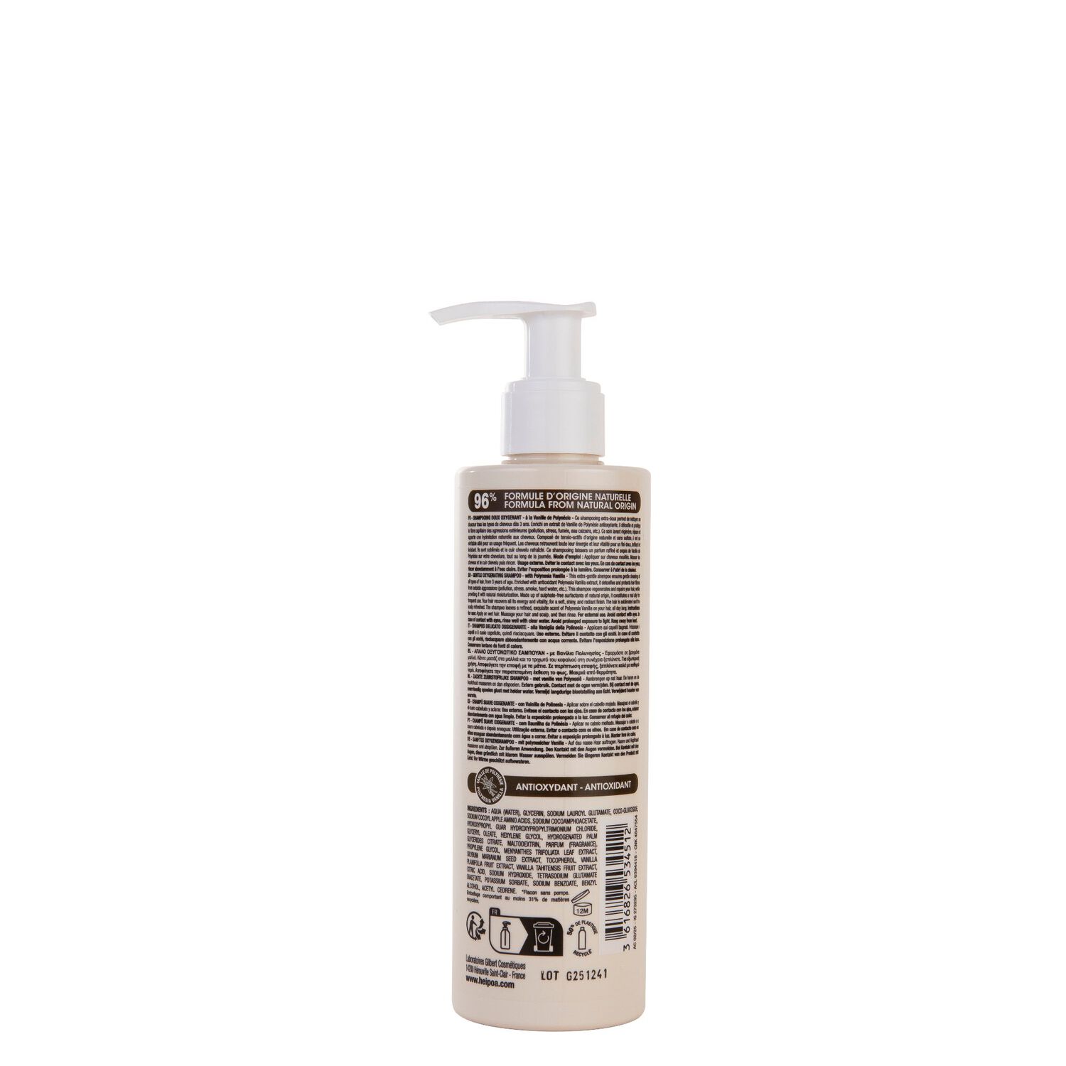 Tahiti Detox - Shampooing Doux Oxygenant 250 ml