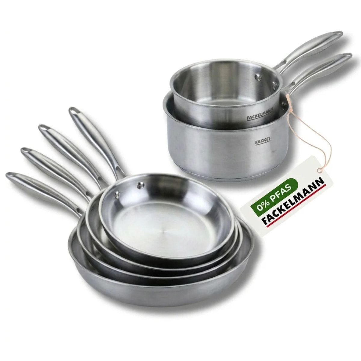 Poêle en inox 18/10 Triply Fackelmann Vita3