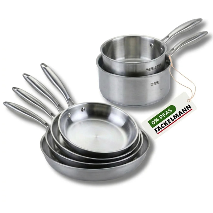 Poêle en inox 18/10 Triply Fackelmann Vita3