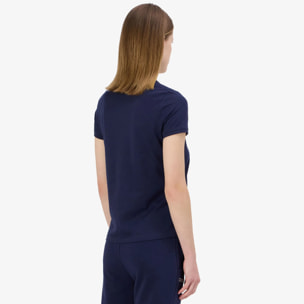 Kappa - T-Shirts & Top Donna Blu - Logo Cabou