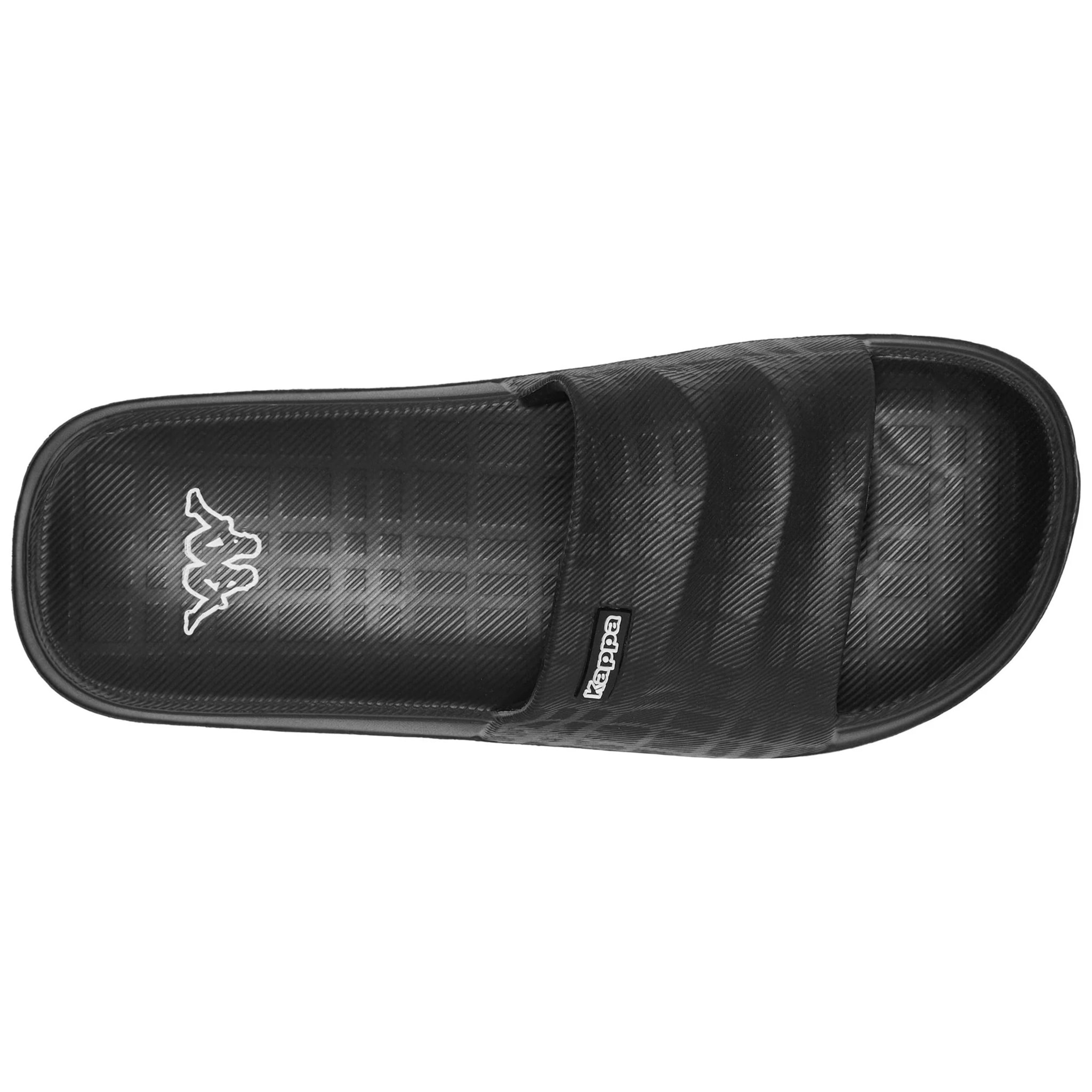 Kappa - Ciabatte Uomo Donna Nero - Kappa4Soccer Klinto