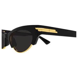 Gafas de Sol Bottega Veneta BV1431S-001 de Acetato Mujer 52 mm